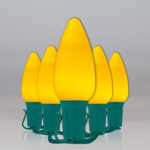 TridentPro Lighting LED Yellow Smooth Polycarbonate Replacement Bulbs