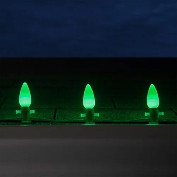 TridentPro Lighting LED Green Smooth Polycarbonate Replacement Bulbs (25 PACK)