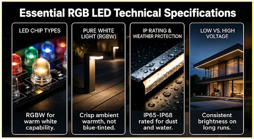 essential rgb led technical specifications